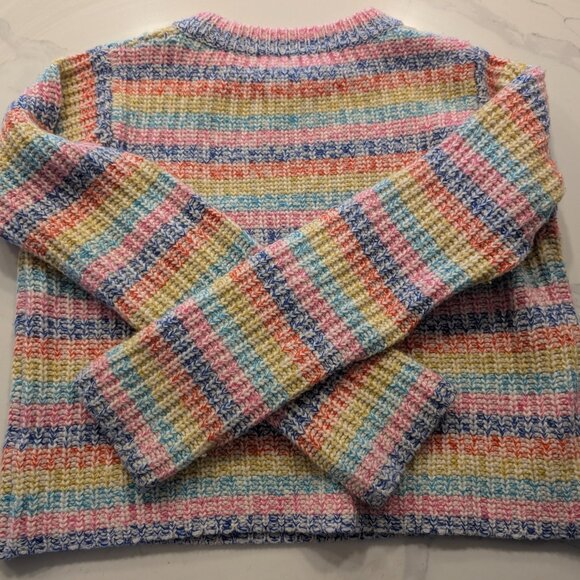 La Ligne Cherie Rainbow Wool Sweater - Picture 4 of 5